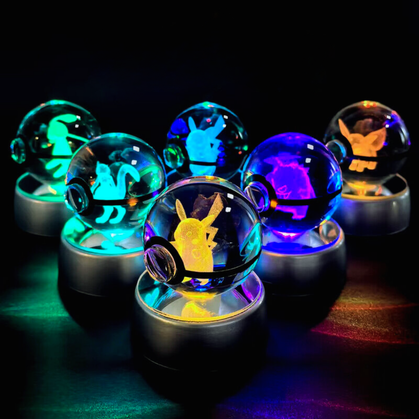 Lampara Pokémon 3D