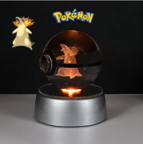 Lampara Pokémon 3D