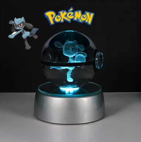 Lampara Pokémon 3D