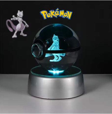 Lampara Pokémon 3D